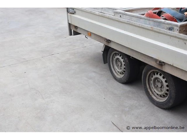 Dubbelassige aanhangwagen hapert, bj 2008, chassisnummer xlhal270000706230 - afbeelding 3 van  4