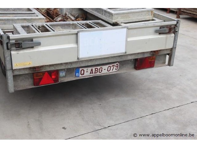 Dubbelassige aanhangwagen hapert, bj 2008, chassisnummer xlhal270000706230 - afbeelding 4 van  4
