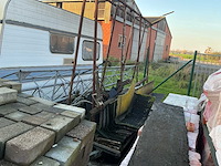 Dubbelassige aanhangwagen