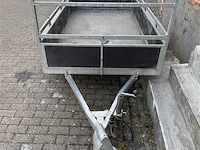 Dubbelassige aanhangwagen - afbeelding 3 van  5