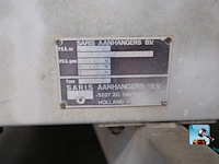 Dubbelassige aanhangwagen - afbeelding 3 van  18