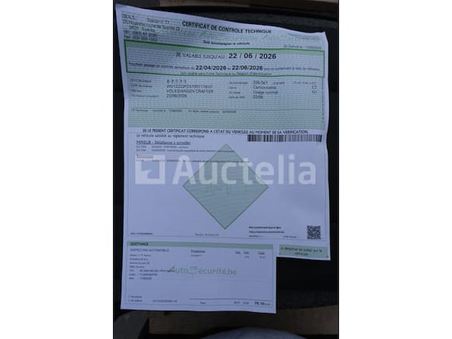 Dubbelcabinebus en platte volkswagen crafter tdi (2009-226,828 km-vin:wv1zzz2fza7001116) - afbeelding 4 van  55