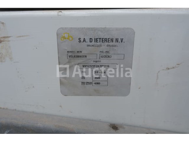 Dubbelcabinebus en platte volkswagen crafter tdi (2009-226,828 km-vin:wv1zzz2fza7001116) - afbeelding 14 van  55