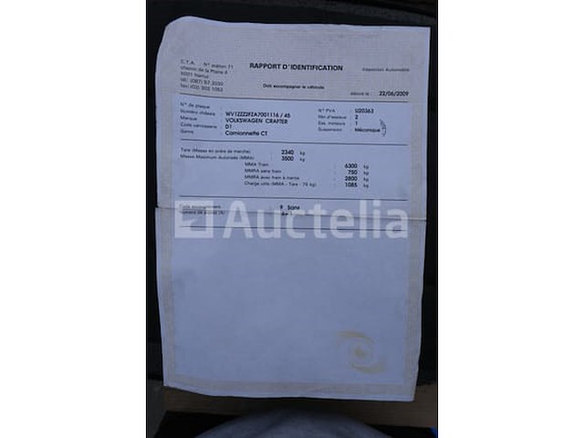 Dubbelcabinebus en platte volkswagen crafter tdi (2009-226,828 km-vin:wv1zzz2fza7001116) - afbeelding 17 van  55