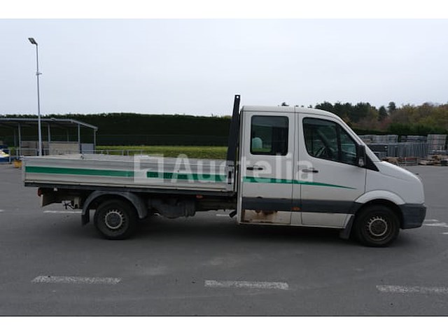 Dubbelcabinebus en platte volkswagen crafter tdi (2009-226,828 km-vin:wv1zzz2fza7001116) - afbeelding 12 van  55