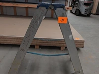 Dubbele alu trapladder ernst