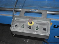 Dubbele aluminium afkortzaagmachine calvet univer 400ip, sr nr 06t181, bj 2006, werking niet gekend - afbeelding 5 van  6