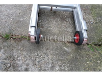Dubbele aluminium ladder 2x21 - afbeelding 8 van  8