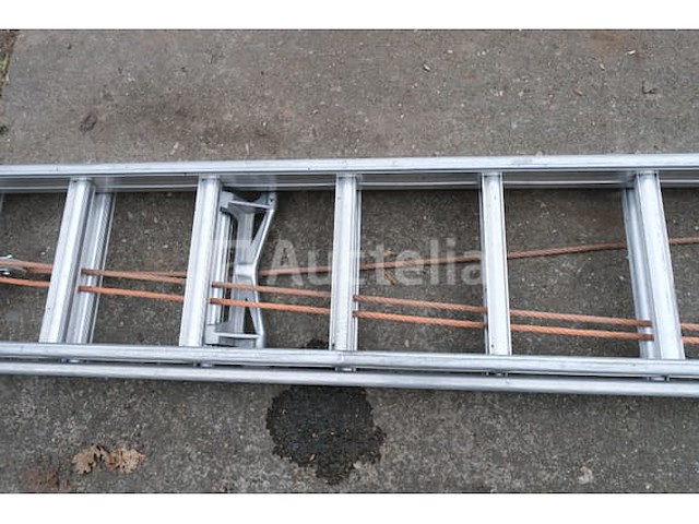 Dubbele aluminium ladder 2x25 - afbeelding 9 van  9