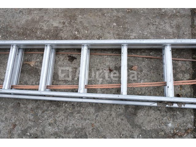 Dubbele aluminium ladder 2x25 - afbeelding 9 van  9