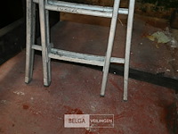 Dubbele aluminium ladder - afbeelding 2 van  4