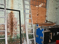 Dubbele aluminium ladder