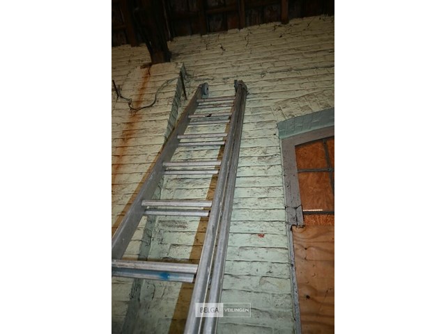Dubbele aluminium ladder - afbeelding 4 van  4