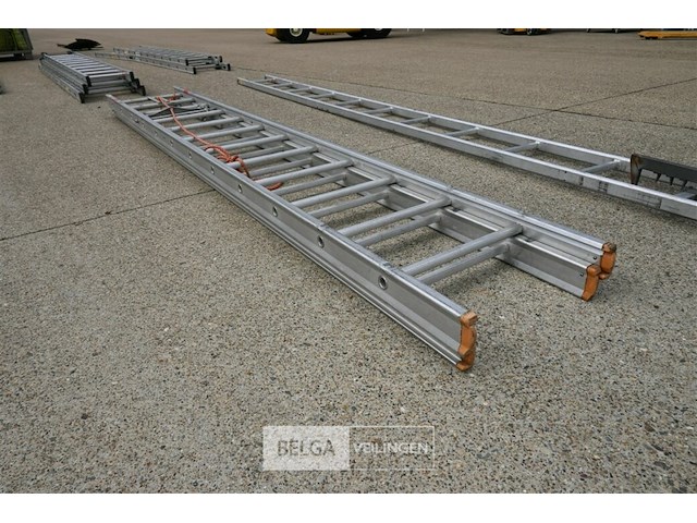 Dubbele aluminium ladder - afbeelding 4 van  4