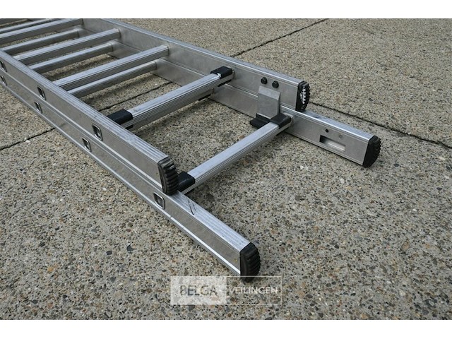 Dubbele aluminium ladder - afbeelding 4 van  5