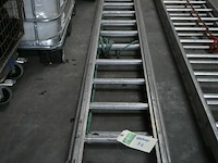 Dubbele aluminium ladder - afbeelding 1 van  3