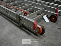Dubbele aluminium ladder - afbeelding 4 van  4