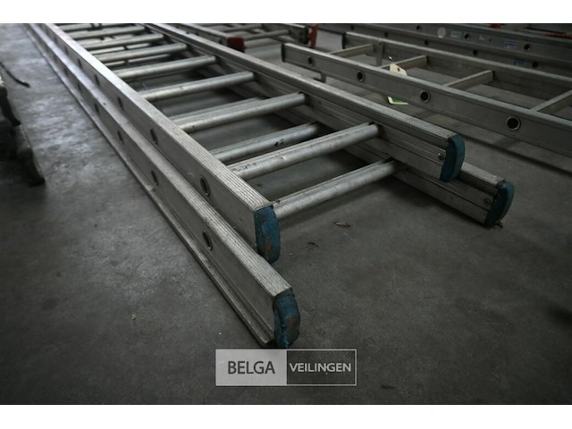 Dubbele aluminium ladder - afbeelding 4 van  4