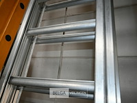 Dubbele aluminium ladder - afbeelding 3 van  4