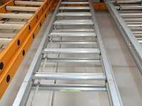 Dubbele aluminium ladder - afbeelding 4 van  4