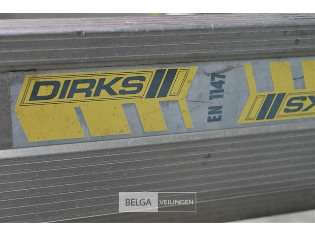 Dubbele aluminium ladder - afbeelding 4 van  4