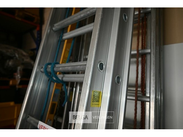 Dubbele aluminium ladder - afbeelding 3 van  5