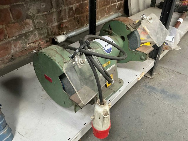 Dubbele bankslijpmachine - afbeelding 2 van  4