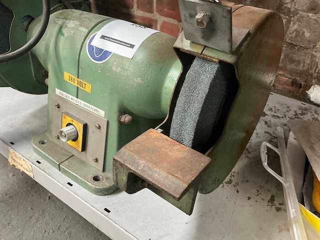 Dubbele bankslijpmachine - afbeelding 4 van  4