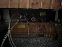 Dubbele bierpomp met spoelbak - afbeelding 4 van  6