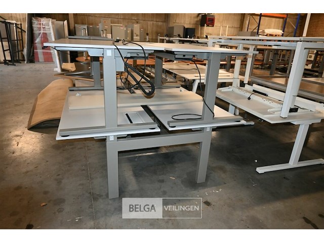 Dubbele bureau 160x166 cm - afbeelding 2 van  4