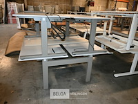 Dubbele bureau 160x166 cm - afbeelding 2 van  4