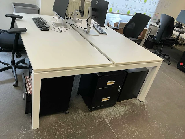 Dubbele bureautafel - afbeelding 2 van  8