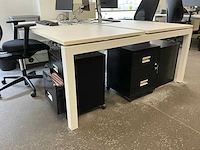 Dubbele bureautafel - afbeelding 1 van  8