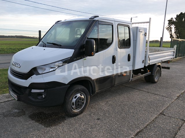 Dubbele cabine pickup, tipper, gereedschapskist iveco 35c jpm (vin:zcfcd35a405163802) - afbeelding 1 van  53
