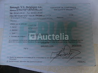 Dubbele cabinewagen met driewegbed renault mascott 160 (2006-148,619 km) (ref:010607-006) - afbeelding 9 van  23