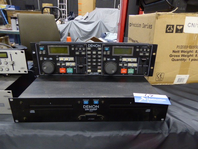 Dubbele cd speler denon - afbeelding 1 van  2