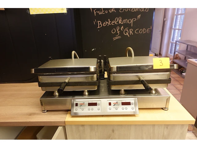 Dubbele contactgrill silex - afbeelding 1 van  8
