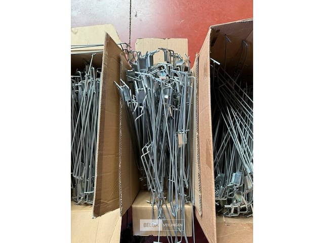 Dubbele displayhaken 40 cm (3 dozen) - afbeelding 4 van  4