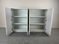 Dubbele draaideurkast - dossierkast (4x) - afbeelding 6 van  6