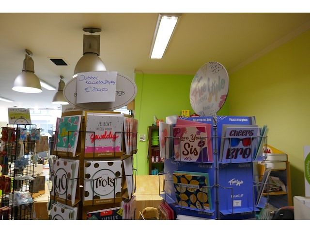 Dubbele draaiende kaartendisplay - afbeelding 4 van  5