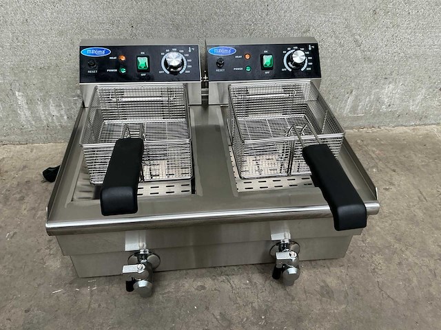 Dubbele elektrische friteuse - afbeelding 3 van  3