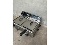 Dubbele elektrische friteuse - afbeelding 1 van  2