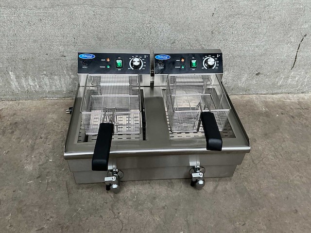 Dubbele elektrische friteuse - afbeelding 2 van  2