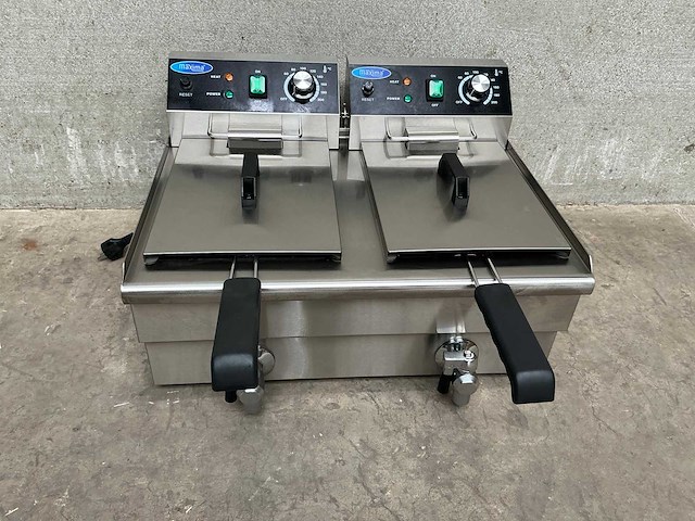 Dubbele elektrische friteuse - afbeelding 2 van  5