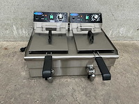 Dubbele elektrische friteuse - afbeelding 2 van  5