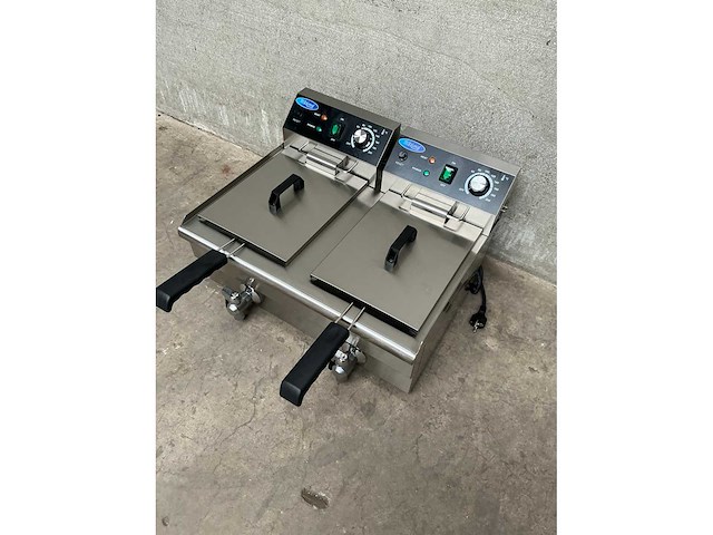 Dubbele elektrische friteuse - afbeelding 3 van  5