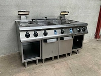 Dubbele elektrische friteuse