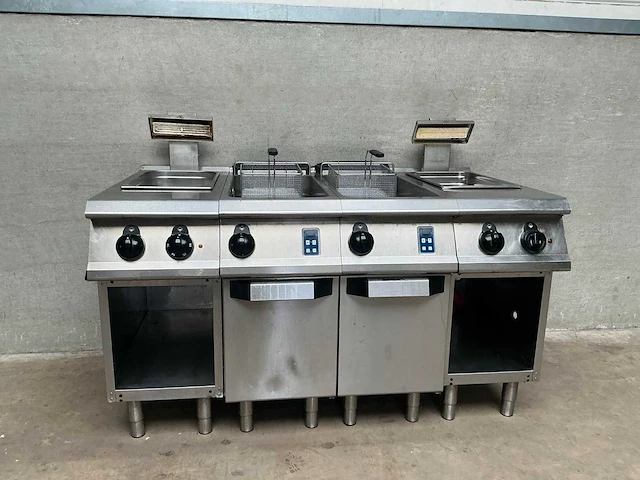 Dubbele elektrische friteuse - afbeelding 2 van  7