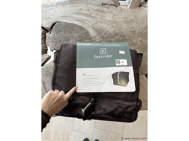 Dubbele fietstas - afbeelding 1 van  1