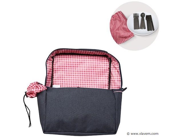 Dubbele fietstas/koeltas - afbeelding 3 van  3